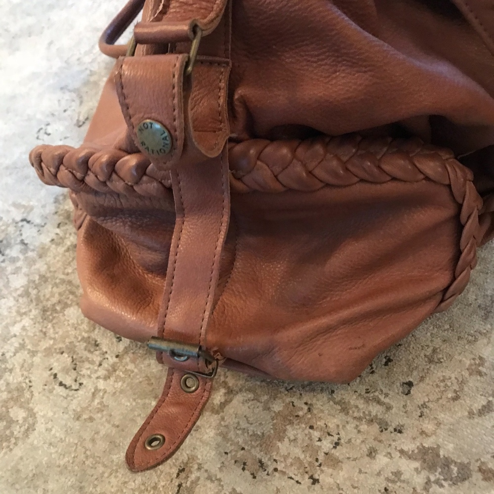 Not Rational Kelly Leather Diaper Bag - Picture 4 of 5